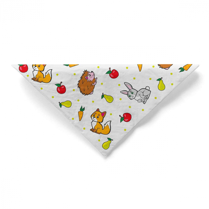 Háromrétegű asztali szalvéta Tissue – Polly (állatfigurás) / 33 × 33 cm / 100 db [4]