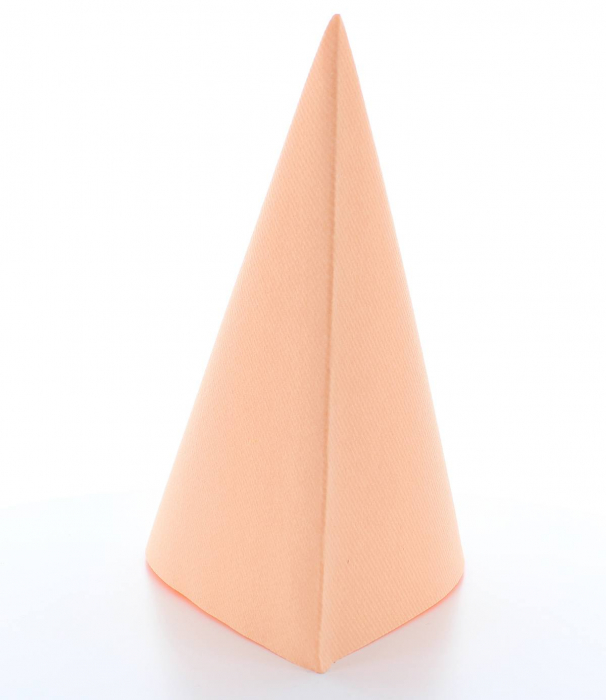 Szalvéták asztali ünnepi Linclass – Apricot (Narancs) / 40 × 40 cm / 50 db [4]