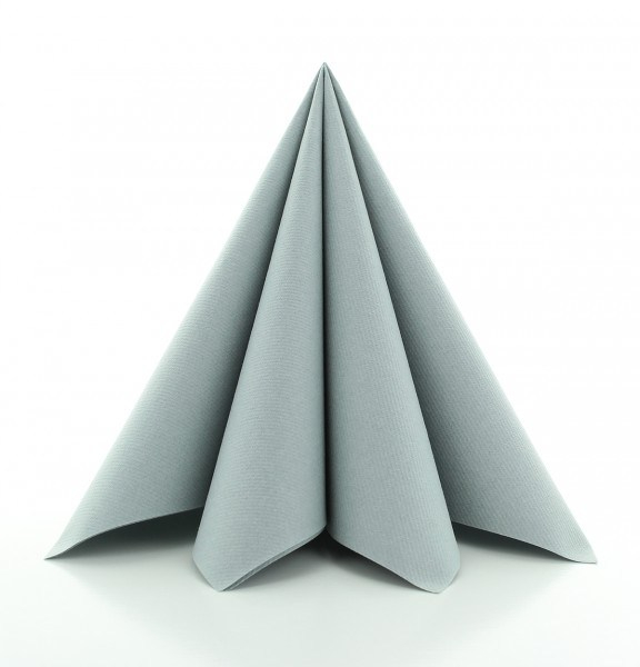 Ünnepi asztali szalvéta – Linclass Szürke / 40 × 40 cm / 12 db   [2]