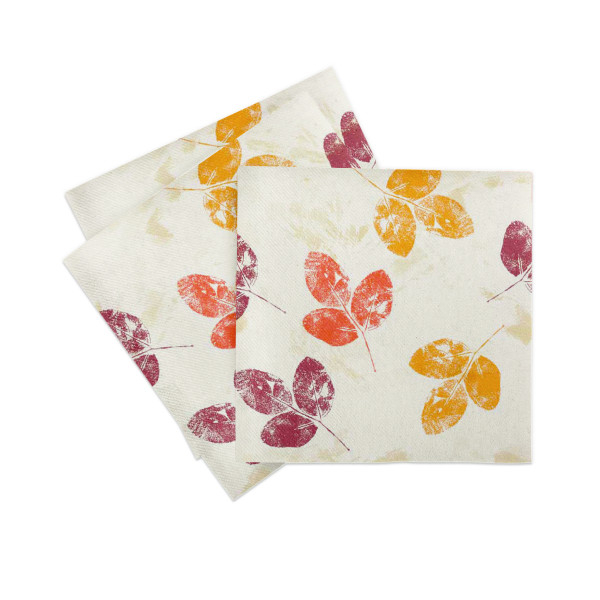 Ünnepi asztali szalvéta – Linclass Jola (őszi minta) / 40 × 40 cm / 12 db   [5]