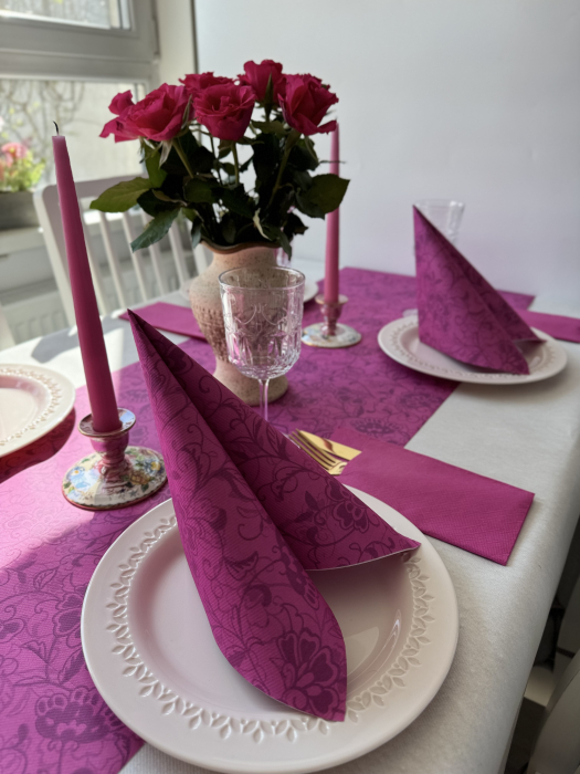 Aranjament masa festiva mov [6]