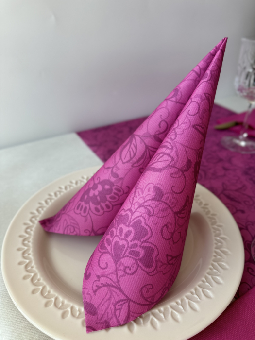 Aranjament masa festiva mov [5]