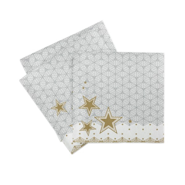 Szalvéták asztali ünnepi Linclass pentru Craciun/Revelion - Vivien / 40 x 40 cm / 50 db [6]