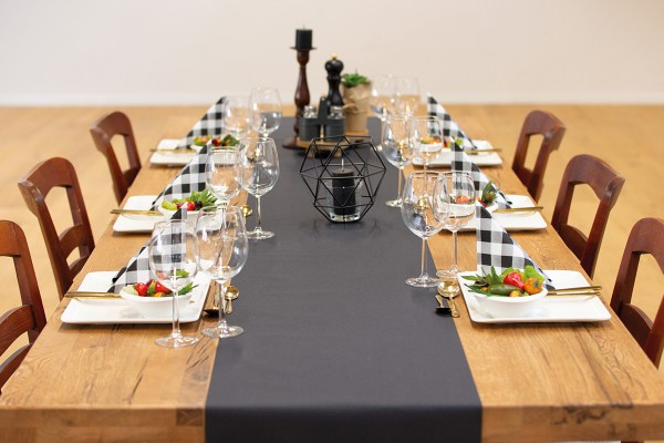 Zsebes evőeszköz-tartó szalvéta Tissue Deluxe – Bronz / 40 × 40 cm / 100 db [2]