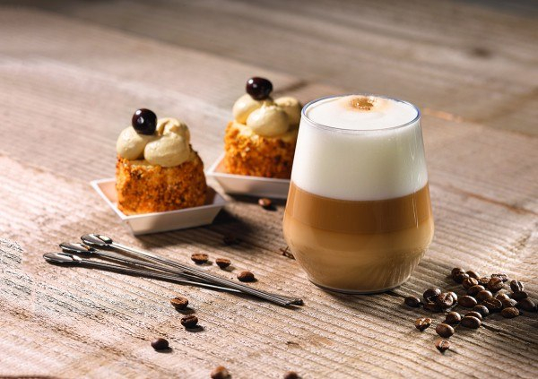 Prémium eldobható kávéskanál-készlet, fémhatású PS, 10 cm, 40 db [2]