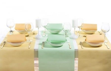 Szalvéták asztali ünnepi Linclass - Pisztácia (Zöld Fistic) / 40 x 40 cm / 50 db [4]