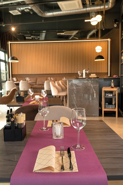 Asztali futó, Linclass – Berry (világoslila) / 40 cm × 24 m / 1 tekercs [2]