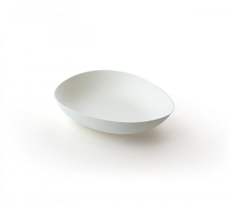 PRÉMIUM EGYSZER HASZNÁLATOS EDÉNYEK - Biológiailag lebomló mini mélytányérok, 150 × 120 × 30 mm, 40 db