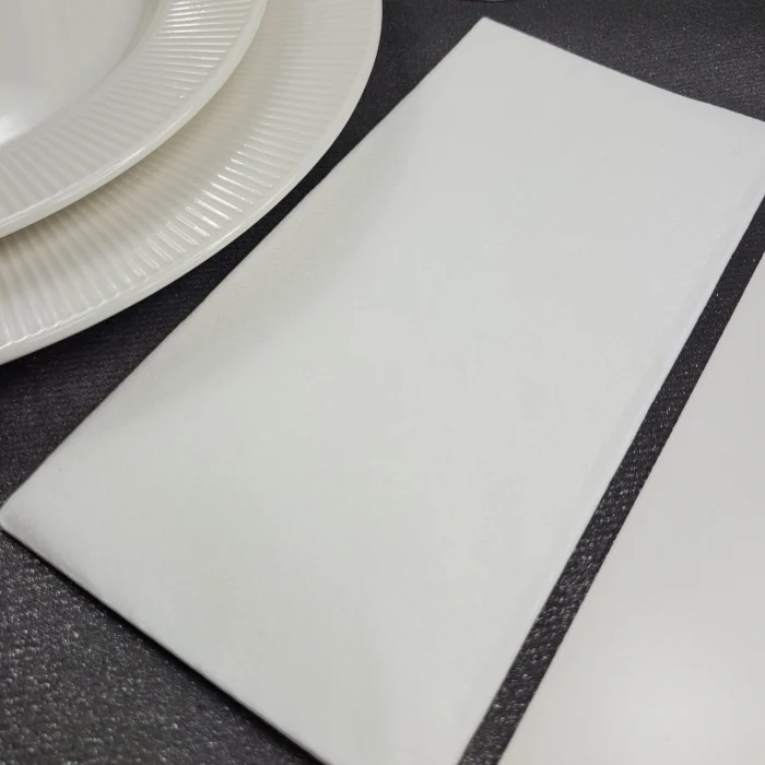 BAX Linclass prémium szalvéta, fehér, 40 × 40 cm, hajtogatás 1/8, 864 db [5]