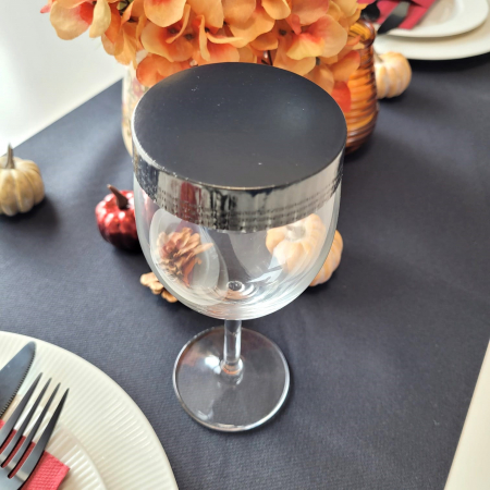 FEDŐK, POHARALÁTÉTEK ÉS ELŐKÉK - Pohárfedők, matt karton – fekete – 72 mm – 200 db  