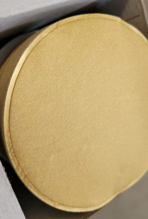 FEDŐK, POHARALÁTÉTEK ÉS ELŐKÉK - Papír poháralátét, arany, Ø 9 cm / 250 db