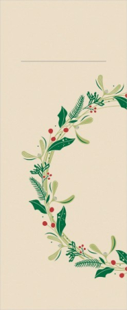 Karacsonyi zsebes szalvetak – Rendelesre - Evszakos evokesz tartos zsebes szalvetak Karacsonyra/Szilveszterre - Isabel pebble-stone / 40 × 40 cm / 75 db