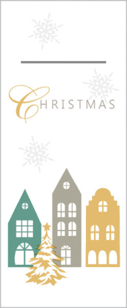 Karacsonyi zsebes szalvetak – Rendelesre - Evszakos evokesz tartos zsebes szalvetak Karacsonyra/Szilveszterre - Julika / 40 × 40 cm / 75 db