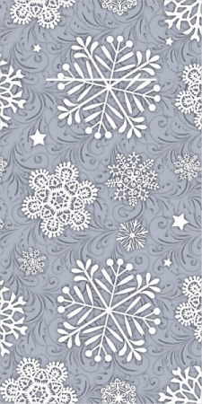 Karacsonyi zsebes szalvetak – Rendelesre - Evszakos evokesz tartos zsebes szalvetak Karacsonyra/Szilveszterre - Steven silbergrau / ezustszurke / 40 × 40 cm / 75 db