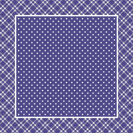 Asztalterítő Linclass Antonia (Égkék) / 80 × 80 cm / 1 db [1]