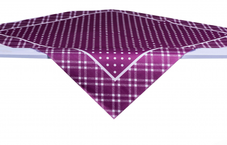 ASZTALTERÍTŐK - Ünnepi asztali szalvéták Linclass – Pomp (krém-mokka) / 40 × 40 cm / 50 db