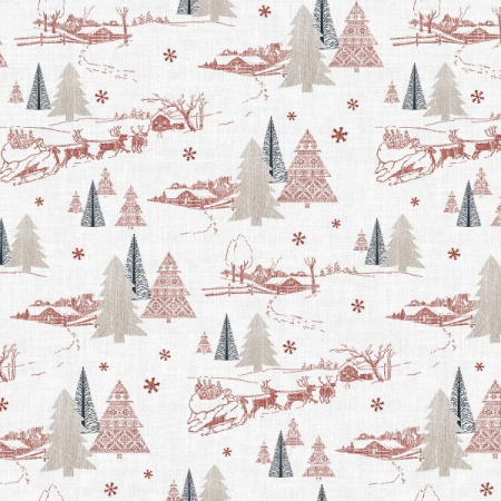 Karacsonyi asztalterito Linclass - Rudi / 80 × 80 cm / 20 db [1]