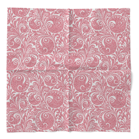 Karacsonyi 3 retegu tissue szalvetak - Jordan weiss-bordeaux / feher-bordó / 33 × 33 cm / 100 db [2]