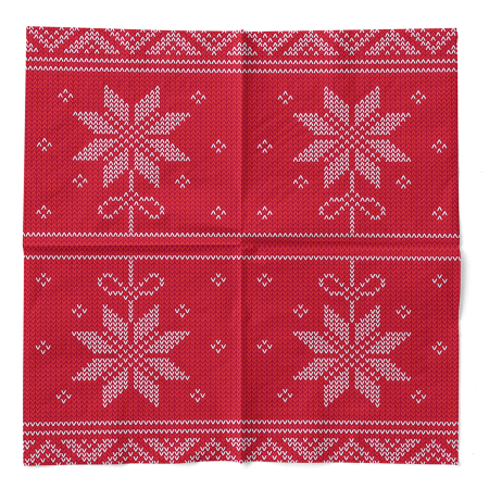 Karacsonyi 3 retegu tissue szalvetak - Magda / 33 × 33 cm / 100 db [2]