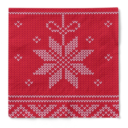 Karacsonyi 3 retegu tissue szalvetak - Magda / 33 × 33 cm / 100 db [1]