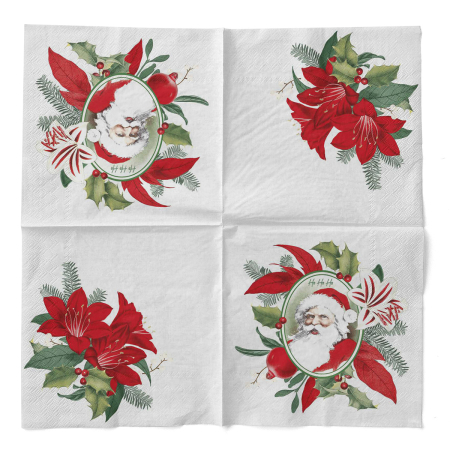 Karacsonyi 3 retegu tissue szalvetak - Niklas / 40 × 40 cm / 100 db [2]