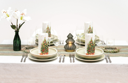 Karacsonyi 3 retegu tissue szalvetak - Tannenbaum / 33 × 33 cm / 100 db [1]