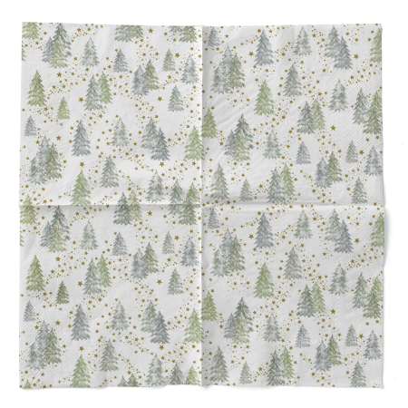 Karacsonyi 3 retegu tissue szalvetak - Tommy / 33 × 33 cm / 100 db [2]
