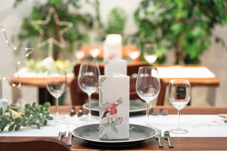 Karacsonyi asztalfuto Linclass - Devin grun / zold / 40 × 24 cm / 1 db [1]