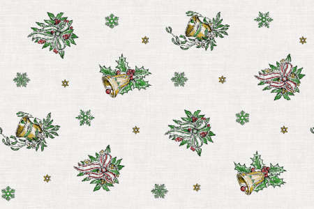 Karacsonyi asztalfutok – Rendelesre - Karacsonyi asztalfuto, Linclass - Lourdes / 40 × 24 cm / 1 db