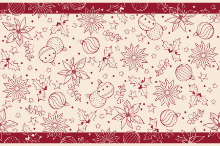 Karacsonyi asztalfutok – Rendelesre - Karacsonyi asztalfuto, Linclass - Milan pebble stone / 40 × 24 cm / 1 db