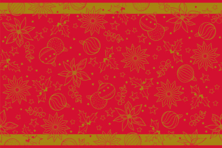 Karacsonyi asztalfutok – Rendelesre - Karacsonyi asztalfuto, Linclass - Milan rot / piros / 40 × 24 cm / 1 db