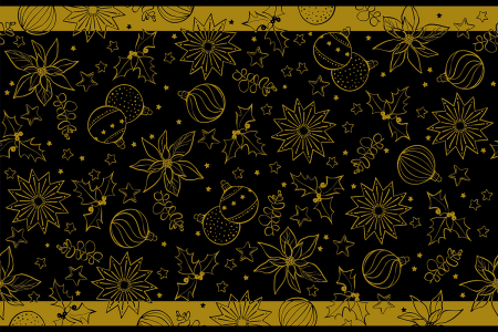 Karacsonyi asztalfutok – Rendelesre - Karacsonyi asztalfuto, Linclass - Milan schwarz / fekete / 40 × 24 cm / 1 db