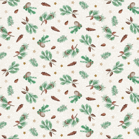 Karacsonyi asztalterito Linclass - Pinea / 80 × 80 cm / 20 db [1]