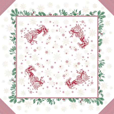 Karacsonyi asztalteritok – Rendelesre - Karacsonyi asztalterito Linclass - Tiemen / 80 × 80 cm / 20 db