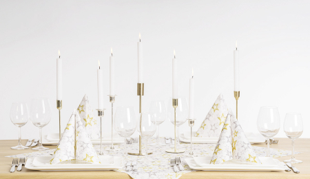 Karacsonyi asztalterito Spanlin Bio - Allison / 100 × 100 cm / 20 db [1]