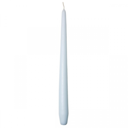 GYERTYÁK - Kúpos gyertya, bébikék / Ø 2,2 cm × magasság 28 cm / égési idő 10 óra  