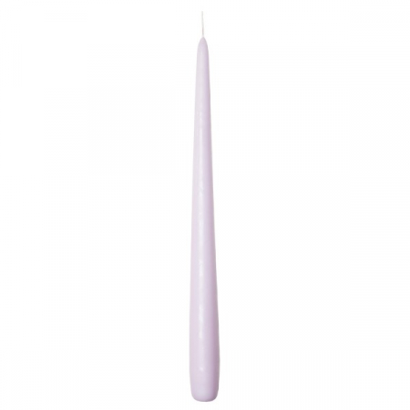 GYERTYÁK - Kúpos gyertya, lila / Ø 2,2 cm × magasság 28 cm / égési idő 10 óra  