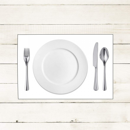 Asztali közép - naproane albe din hartie