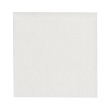ÜNNEPI SZALVÉTÁK – EGYSZÍNŰ - Koktélszalvéták, Linclass – Fehér / 24 × 24 cm / 100 db