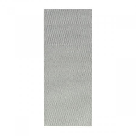 Zsebes evőeszköztartó szalvéta, Softpoint – Szürke / 33 × 40 cm / 50 db [1]