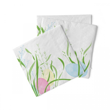 3 rétegű asztali szalvéta, Tissue – Ostern (tojás-mintás) / 33 × 33 cm / 100 db [2]