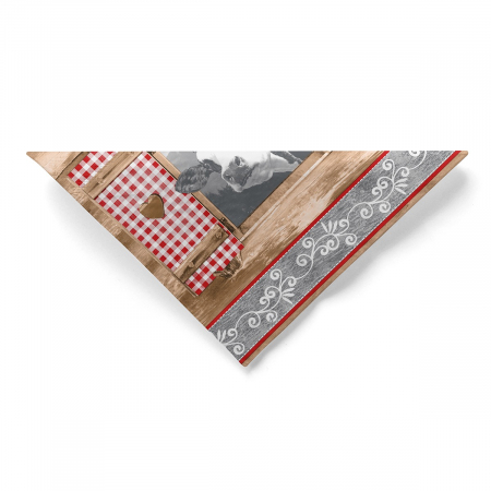 Asztali szalvéta, 3 rétegű, Tissue – Almblick (tehén minta) / 40 × 40 cm / 100 db [3]