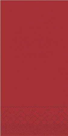 Asztali szalvéták, 3 rétegű, egyszínű - 3 rétegű asztali szalvéta, Tissue – Bordó, hajtogatás 1/8 / 33 × 33 cm / 100 db  