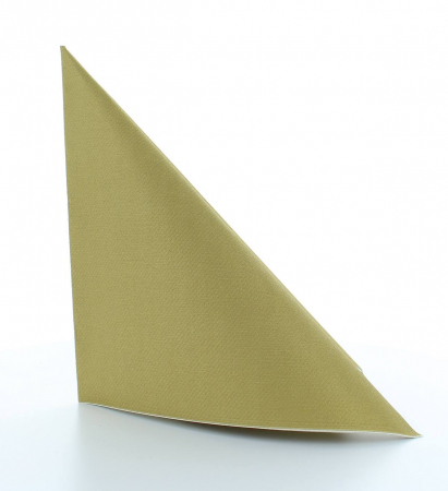 Ünnepi asztali szalvéta, Linclass – Arany / 40 × 40 cm / 25 db [1]