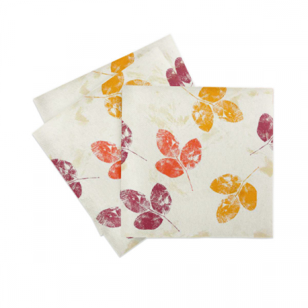Ünnepi asztali szalvéta – Linclass Jola (őszi minta) / 40 × 40 cm / 12 db   [4]