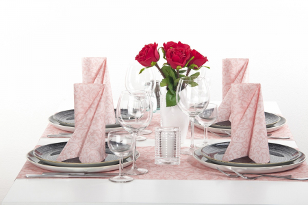 Ünnepi asztali szalvéták, Linclass – Mika / 40 × 40 cm / 12 db [9]