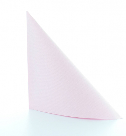 Ünnepi asztali szalvéta, Linclass – Pasztell rózsaszín / 40 × 40 cm / 12 db [1]