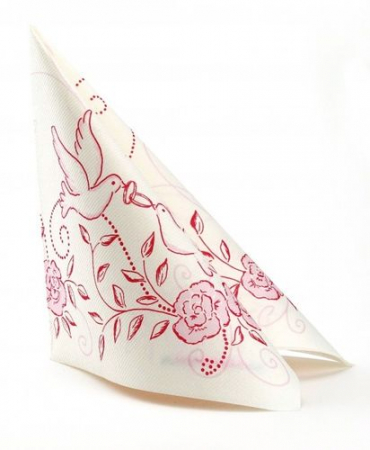 ÜNNEPI SZALVÉTÁK – VALENTIN-NAP - servetele festive de nunta