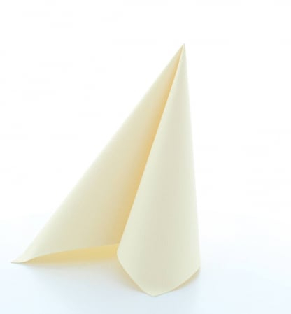 Szalvéták asztali ünnepi Linclass – Krém / 40 × 40 cm / 50 db [5]