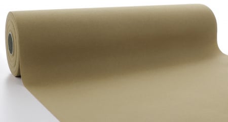 ASZTALI FUTÓK – EGYSZÍNŰ - Asztali futó - Natúr barna (Barna deschis, Cappuccino) / 40 cm x 24 m / 1 tekercs